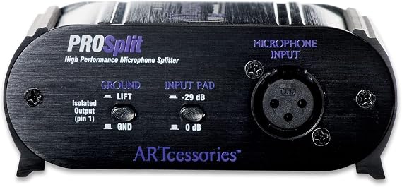 ART ProSplit High Performance Transformer Isolated Mic Splitter
