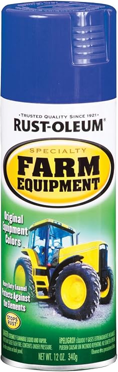 12 Oz Ford Blue Farm Equipment Spray Paint [Set of 6]