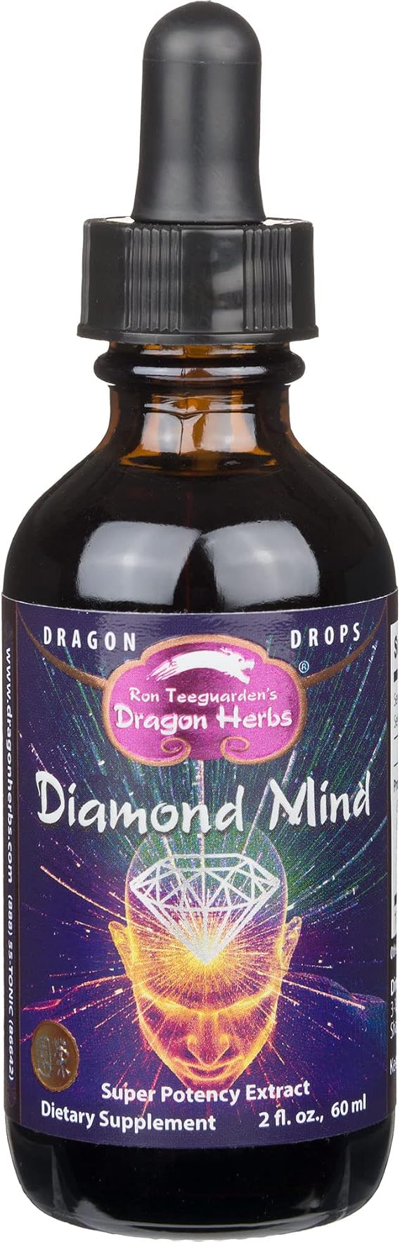 Dragon Herbs - Diamond Mind Drops - 2 fl oz