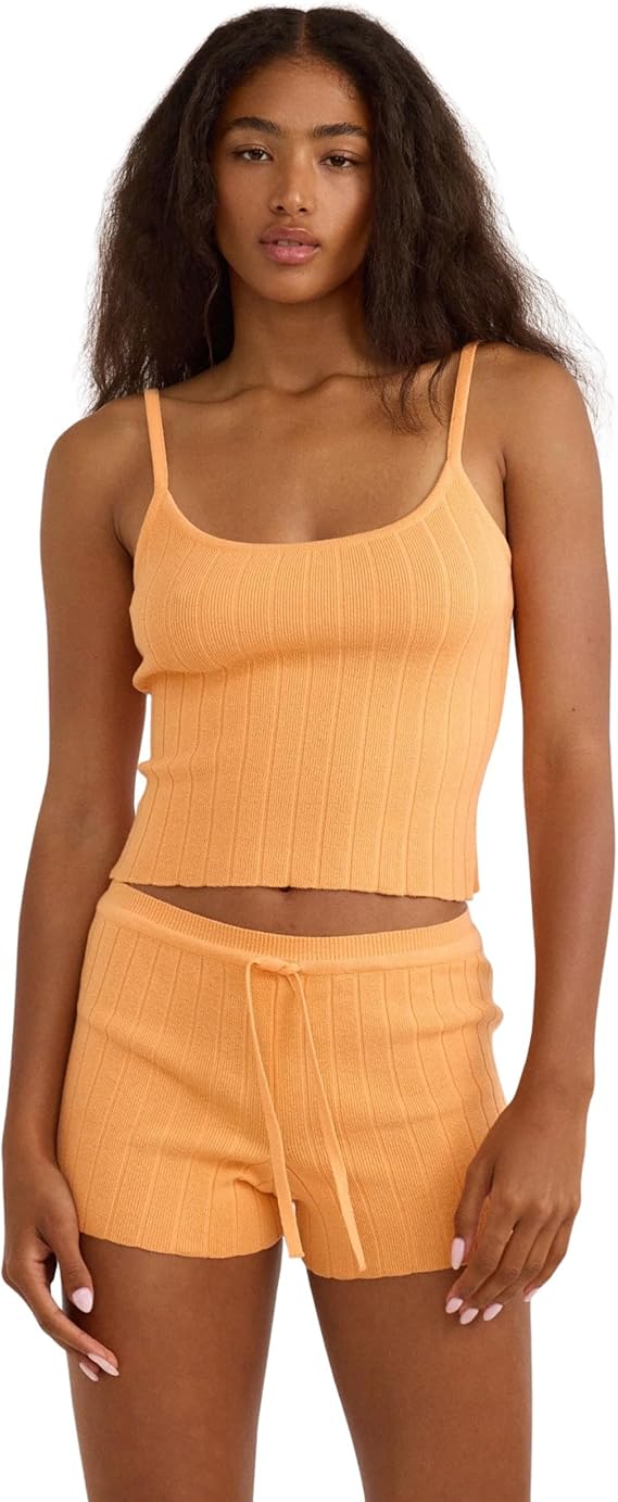 Organic Basics Women's Soft Knit Rib Tank Top