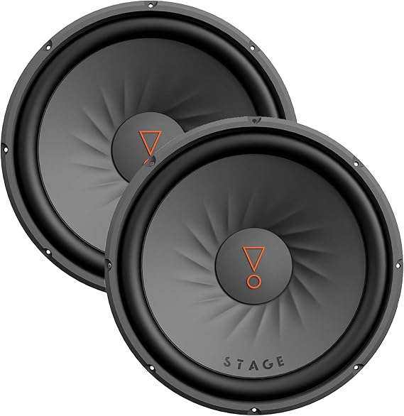 JBL - Two STAGE122 12" Car Audio Subwoofers
