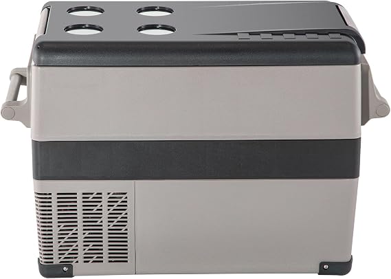 Happybuy 12 Volt Refrigerator, 45L Portable Freezer with App Control(-4F~68F), for Travel & Home use, Black
