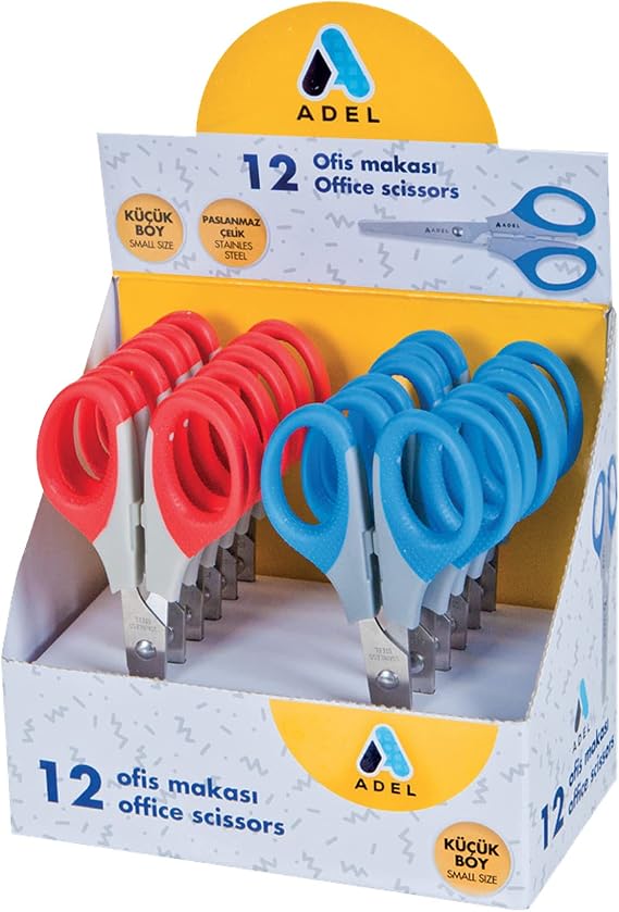 Adel Office Scissors, Small Size, Single