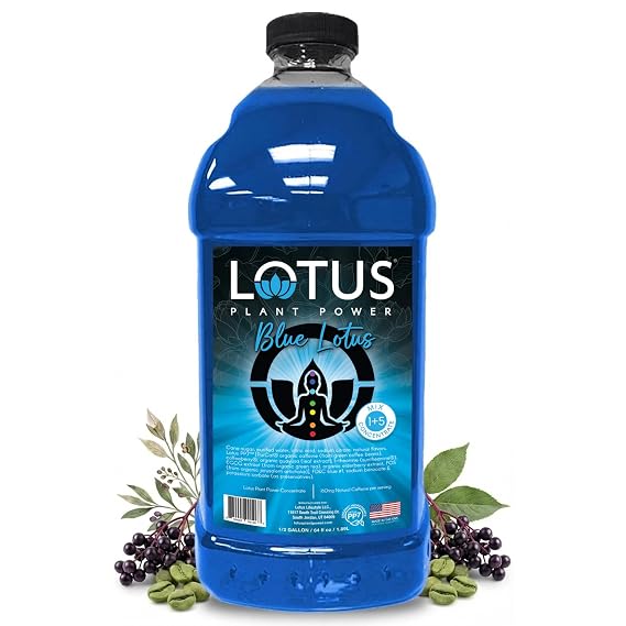 Blue Lotus Plant Power Energy Drink Concentrate, PP7TM Formula