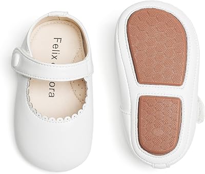 Soft Sole Baby Dress Shoes - Infant Baby Walking Shoes Moccasinss Rubber Sole Crib Shoes