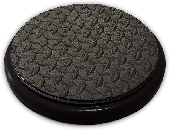 Padded Bucket Lid with Diamond Pad Frame/Black Pad-By Bucket Lidz