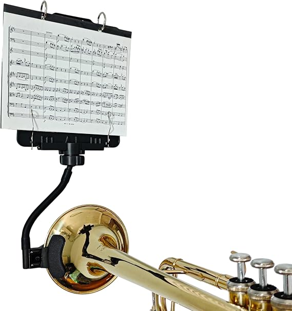 ST10 Bell Lyre with Flip Folder for Trumpet, Mellophone & Trombone