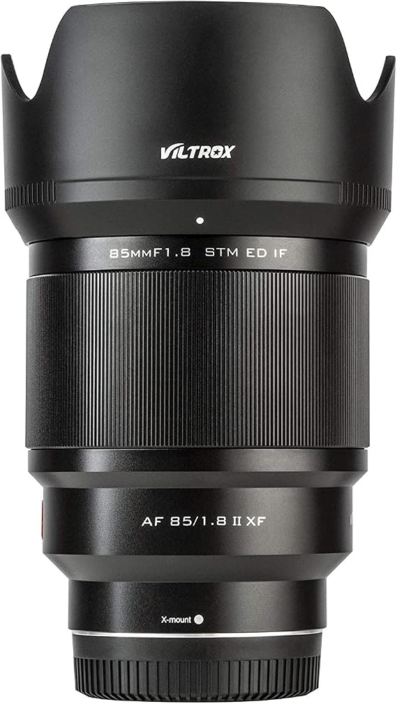 VILTROX 85mm F1.8 II STM Auto Focus Camera Lens Compatible with Fuji X Mount X-T3 X-T30 X-Pro2