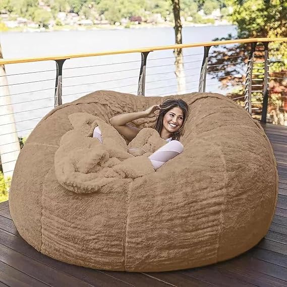 Bead Cushion, Sofa Cushion, Bead Cushion, Damage Cushion, Air Sofa, Memory Foam, Sofa, Destructive Sofa, Lightweight, Bean Bag, Washable, Removable, Sofa Bean Bag, Sofa Bed, Adult Large Bean Bag Chair 7,150*75cm Without Filler