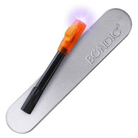 Bondic UV Liquid Plastic Welder, Super Glue, Cures Quickly, UV Resin Kit with Light for Home, Plastic, Jewelry (LED Light & Liquid Cartridge in a Tin Case)