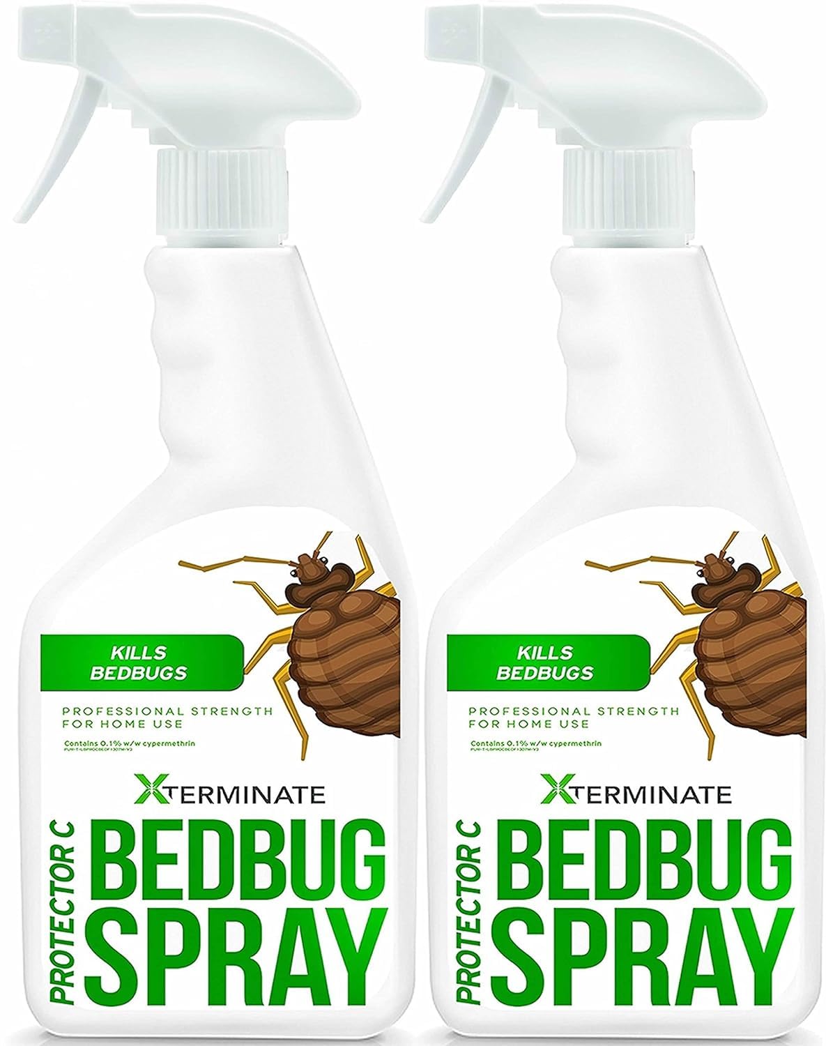 Xterminate Bed Bug Killer Spray 2L, Used By Professionals, For Home Use, Bedrooms, Mattresses, Carpets, Furniture & More Kills & Controls Bed Bugs, The Most Effective Bed Bug Spray in the UK