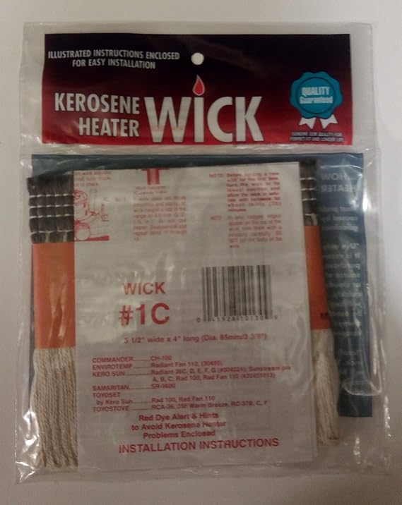 Wick #1C for KERO SUN, Radiant 36C, D, E, F, G (#004024); Sunstream pre A, B, C; Rad 100