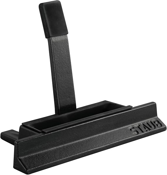 Staub Cast Iron Lid Holder - Black, Made in France