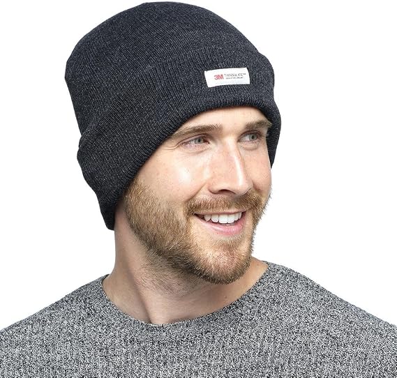 A2Z Mens Hat 3M Thinsulate Lined Insulation Thermal Acrylic Hats Caps Cold Weather Winterwarm Beanie Hat Comfortable Hat Cap