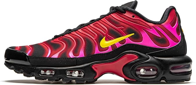 Nike Air Max Plus Tn Supreme - Black/Red Mens Da1472 600 - Size 9.5