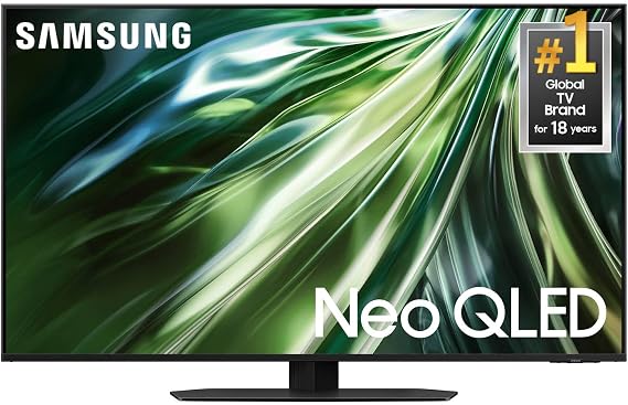 Samsung 65-Inch Class Neo QLED 4K QN90D Series Mini LED, Neo Quantum HDR+ Smart TV w/Dolby Atmos, Object Tracking Sound+, Motion Xcelerator, Real