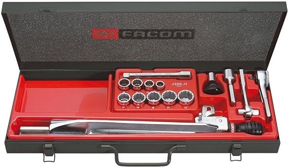 FACOM J.205E Series R-J-S.205E Modular Set with Socket, 55 mm Height, 175 mm Width, 470 mm Length