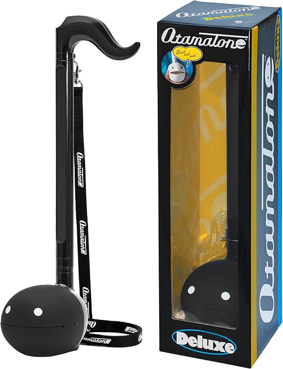 Otamatone Deluxe Japanese Electronic Synthesizer Musical Instrument - Black