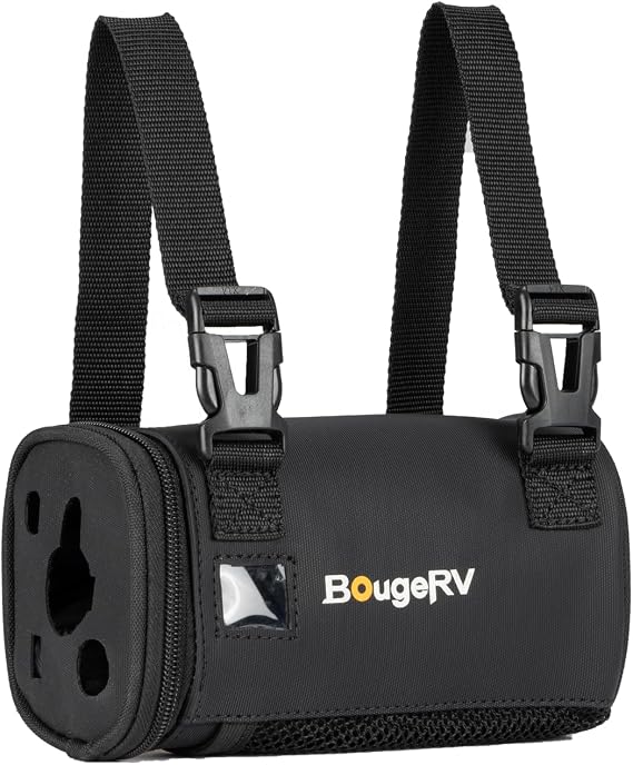 BougeRV 266Wh Power Station Protective Cover with DC Charging Cable, Portable Carrying Case Only for 266Wh Power Station (Power Station NOT Included)