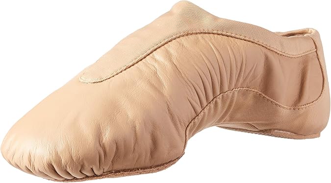 Bloch Women's Pulse Leather and Neoprene Split Sole Jazz Shoe Leather and Neoprene Split Sole Jazz Shoe