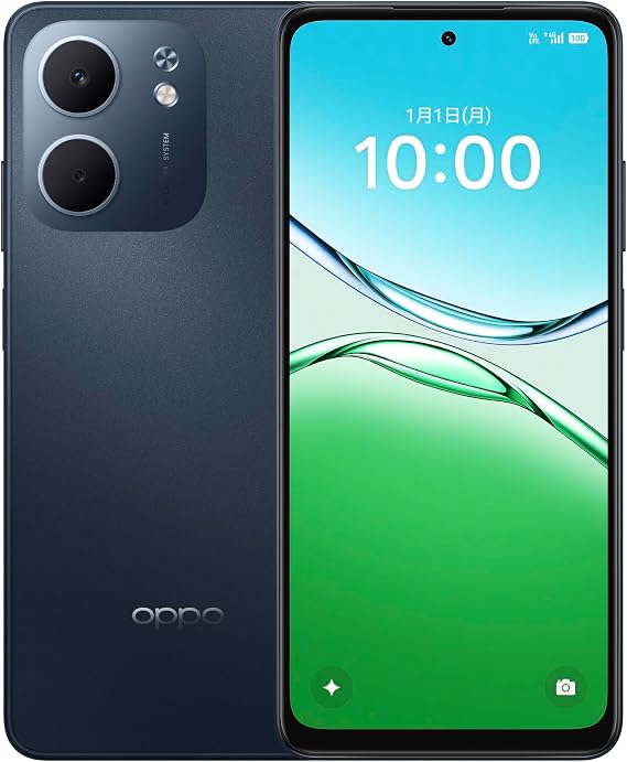 OPPO A5x Smartphone Body Blue CPH2725 Japanese Authorized Retail Stock Sim-Free Smart Phone