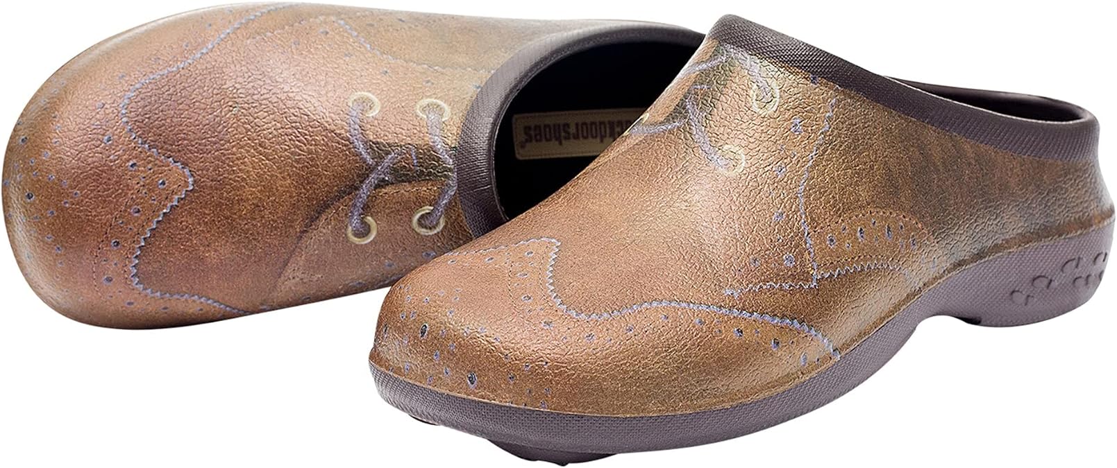 Backdoorshoes Mens Garden Clogs - Lightweight Easy Slip On Clogs for Men for Gardening, Errands