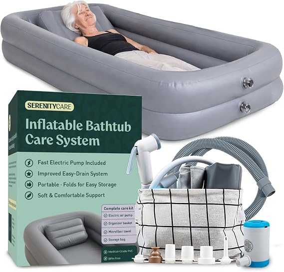 Inflatable Bed Bathtub for Adults