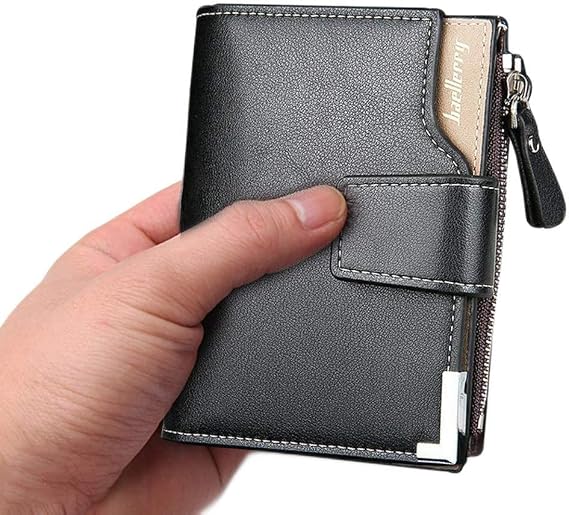 Baellerry brand Wallet men leather men wallets purse short male clutch leather wallet mens money bag quality guarantee