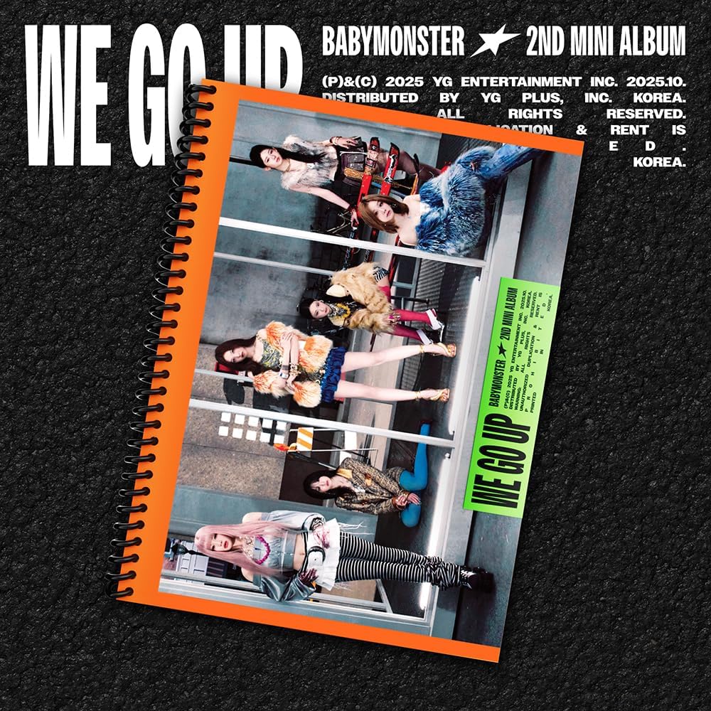 BABYMONSTER 2nd MINI ALBUM WE GO UP GO Ver.（韓国盤）正規輸入盤