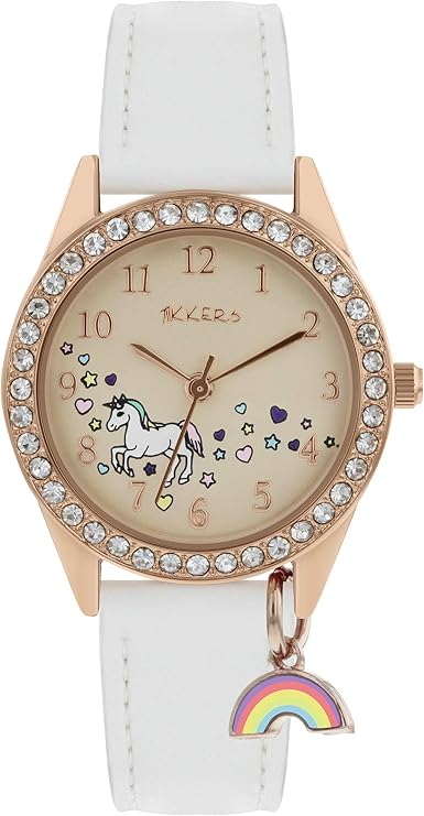 TIKKERS Unicorn Rainbow Charm Watch - NTK0018