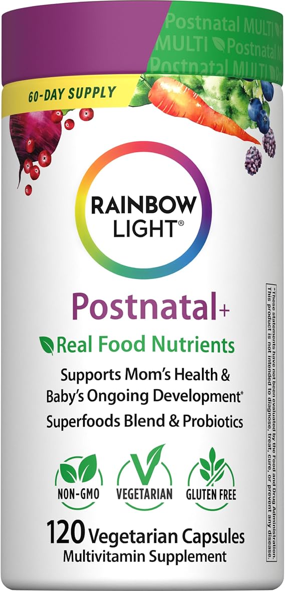 Rainbow Light Postnatal Multivitamin for Women | 120 Capsules