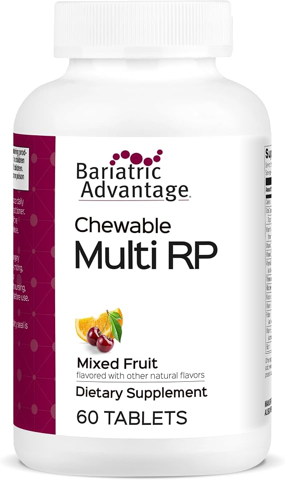 Bariatric Advantage Chewable RP Multivitamin, Mixed Fruit, 60 Count