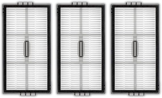 (3 Pack) Saros 10R Replacement Filter for Roborock Saros 10R, Saros 20, Saros 20 Sonic, Qrevo Edge 2, Qrevo Edge 2 Pro, Qrevo Curv 2 Pro, Qrevo CurvX Robot Vacuum Filter Accessories