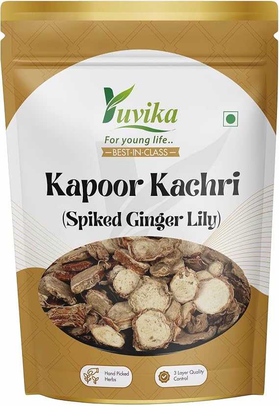 YUVIKA Kapoor Kachri | Kapur Kachri - Ekangi - Hedychium Spicatum - Spiked Ginger Lily (400 Grams)