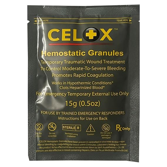 REKORI Celox Hemostatic Granules 15g Packet