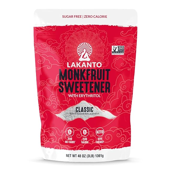 Lakanto Monk Fruit Sweetener with Erythritol