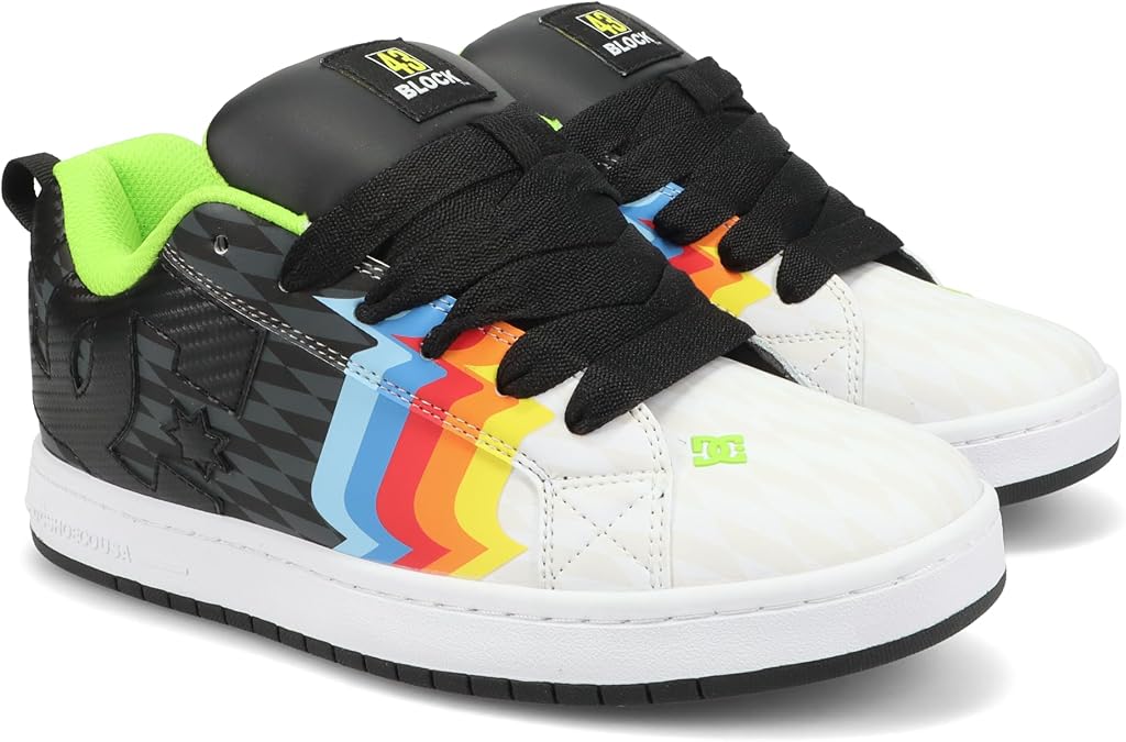DC Shoes Men's 43i Court Graffik Skate Sneaker
