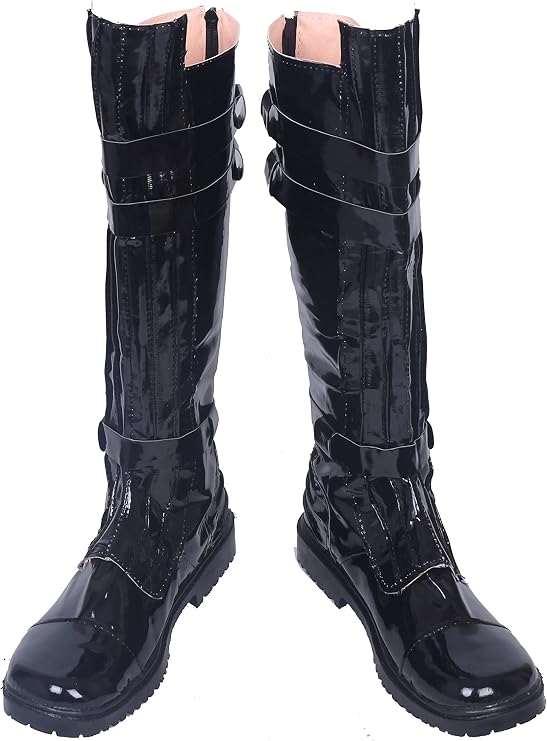 Adult Anakin Skywalker Boots Shoes Black Brown Jedi Uniform for Halloween Accessories Custom Made