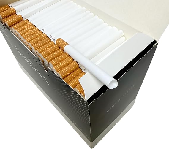SLIM Empty Filter Tubes 6,8 mm Diameter - 500pcs