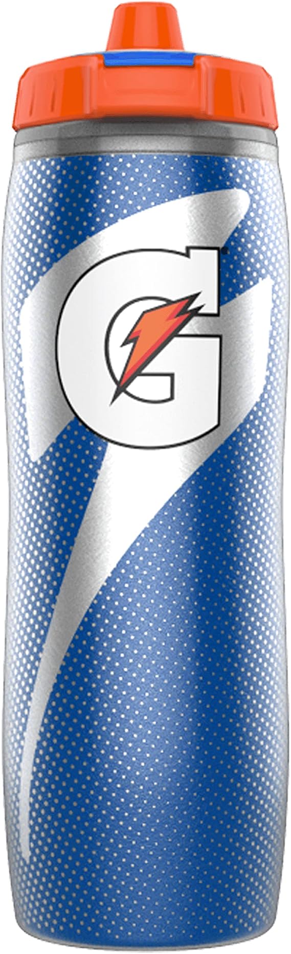 Gatorade Insulated Squeeze Bottle, 30oz, Royal Blue, BPA Free, Double-Wall Insulation