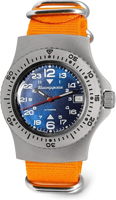 VOSTOK | Komandirskie Automatic Self-Winding Russian Military Diver Wrist Watch | WR 200 m | Model 280989, 280990, 280990 | Fashion | Business | Casual Men's Watches