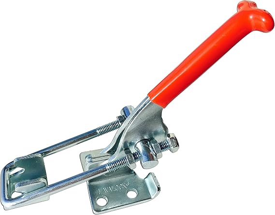 Smoker Toggle PULL Latch, BBQ smoker lid clamp. Flat mount PULL (1)