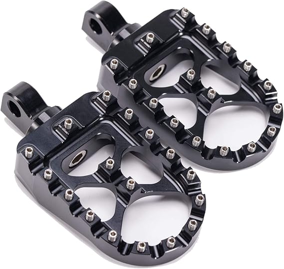 Hopider Foot Pegs Compatible with harley Dyna Sportster Fatboy Iron 883