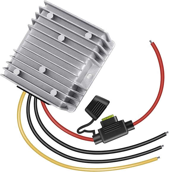 20A 240W 12v Golf Cart 48V 36V to 12V Converter Voltage Regulator Reducer Transformer with Fuse