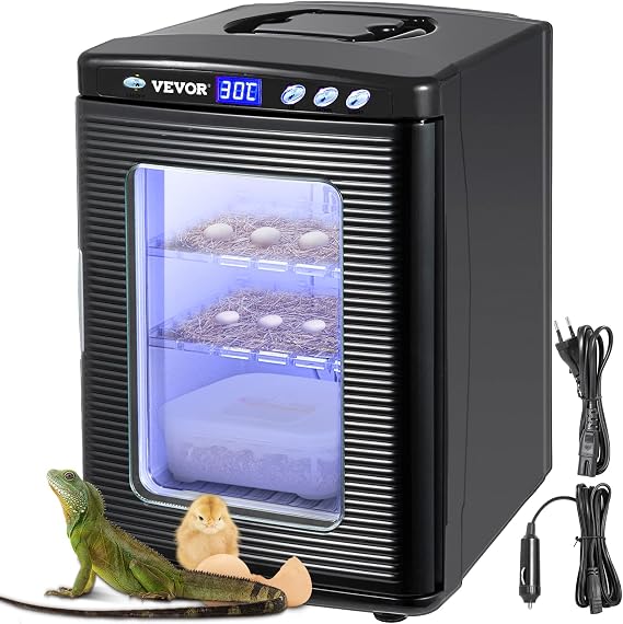 Happybuy Scientific Lab Incubator - 25L Automatic Reptile Egg Breeding Hatchery for Snakes, Lizards, and Turtles - 5C to 60C Cooling and Heating