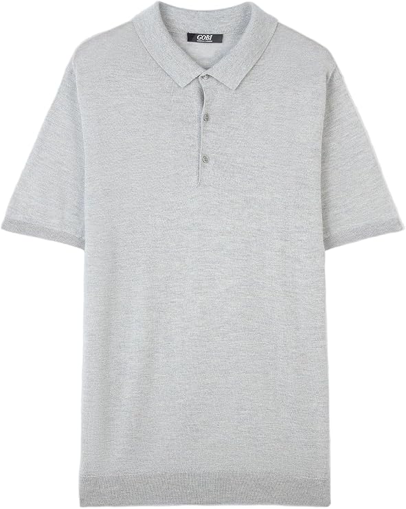 Cashmere Silk Polo Shirt