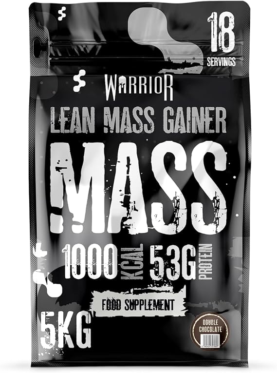 Warrior Mass Gainer Protein Powder 5kg High Calorie Weight Gain Shake