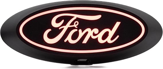 Putco 92751 Luminix Ford Led Emblems Rear Red Luminix Ford Led Emblems