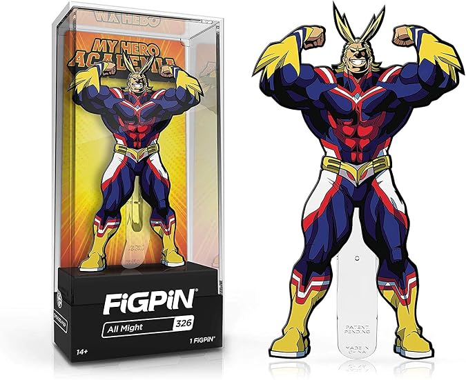 FiGPiN My Hero Academia All Might Flex Enamel Pin #326