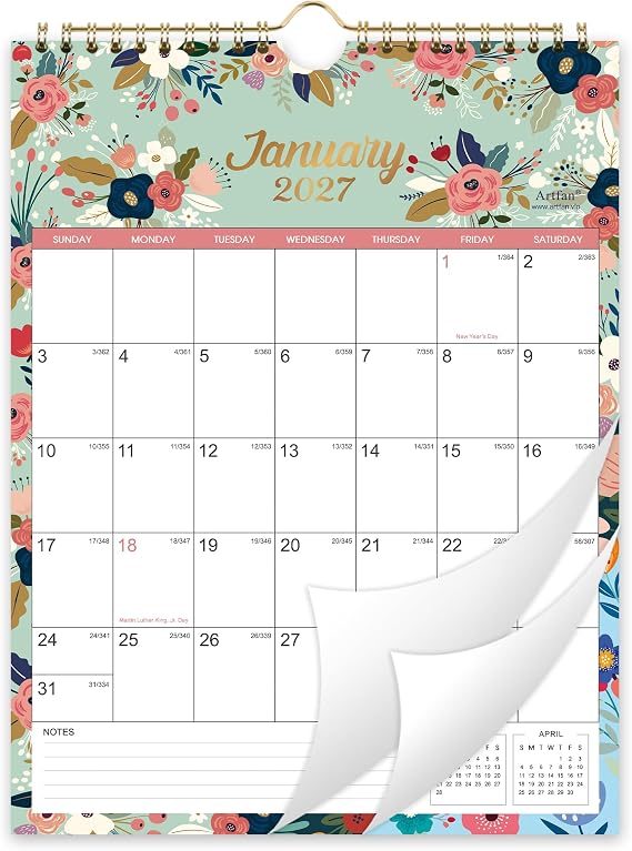 2027 Calendar - JAN 2027 - DEC 2027, 2027 wall calendar
